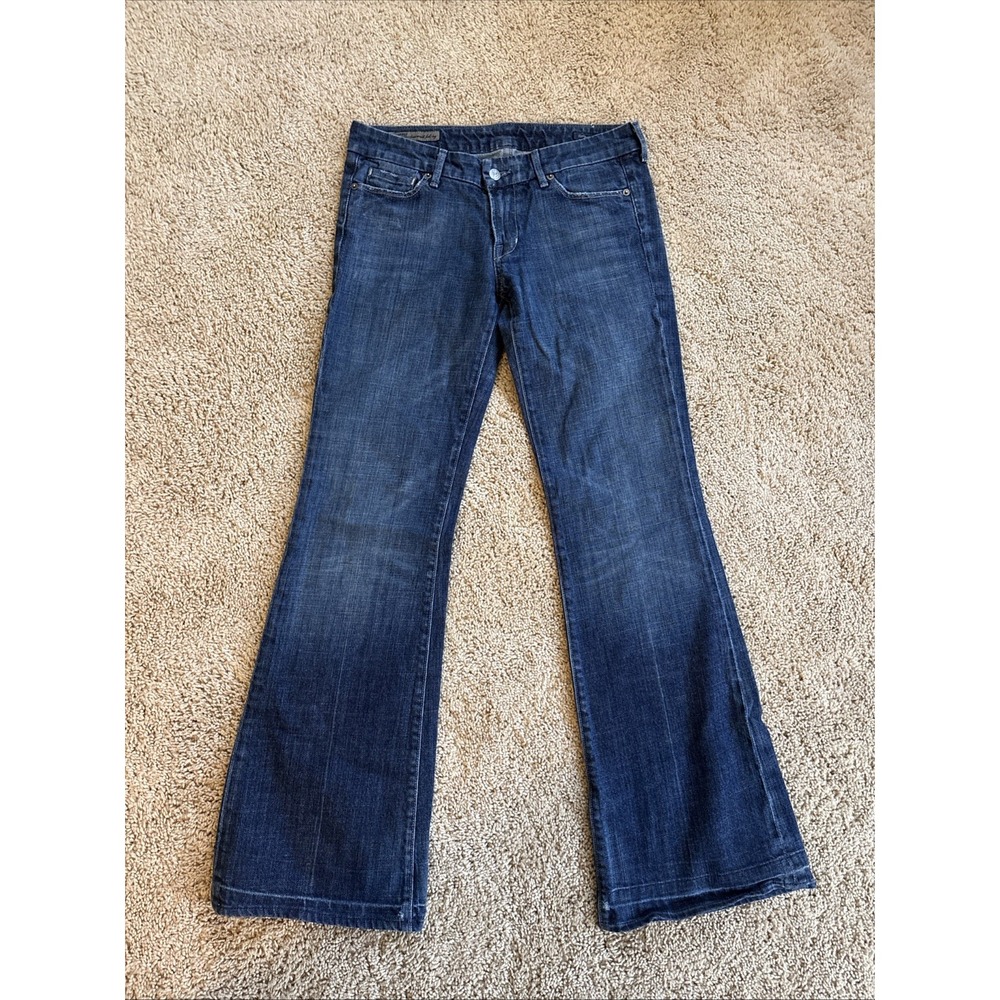 Citizens of Humanity Women's Jeans Faye 003 Stretch Low Waist Full Leg 29 X 32